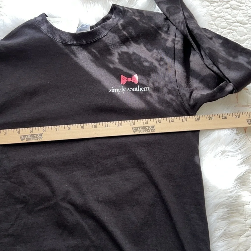 NWT Black Long Sleeve Simply Southern Always in a Southern State of Mind S